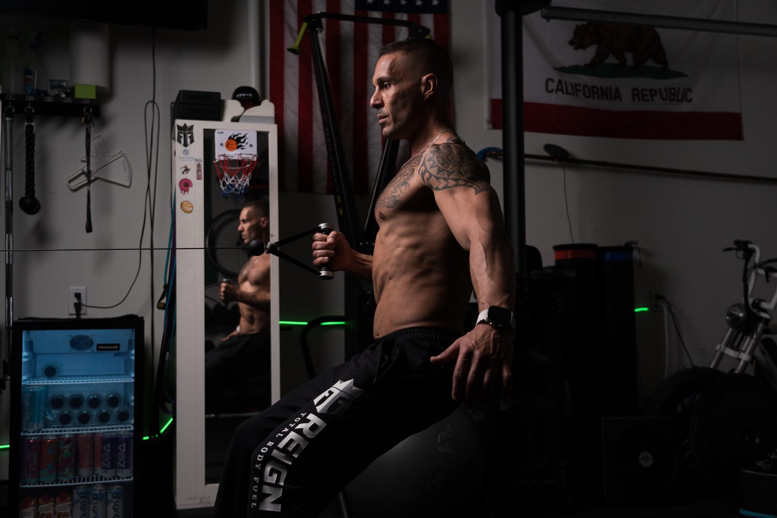 Alex coaching a 1:1 session in the West LA studio